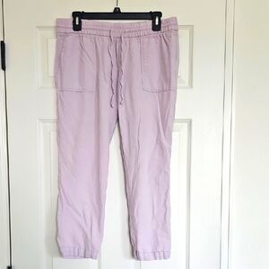 Old Navy Wide Leg Linen Capri Pants - Women MED
